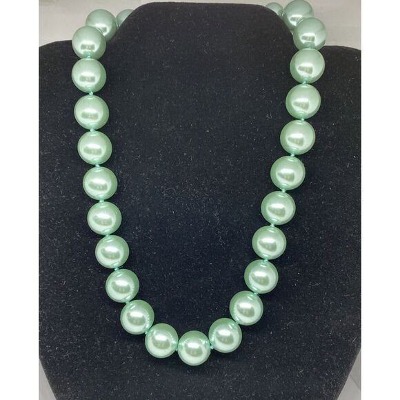 Charter Club Imitation 14mm Pearl Collar Necklace MSRP $34.50 CP469 - Picture 1 of 4